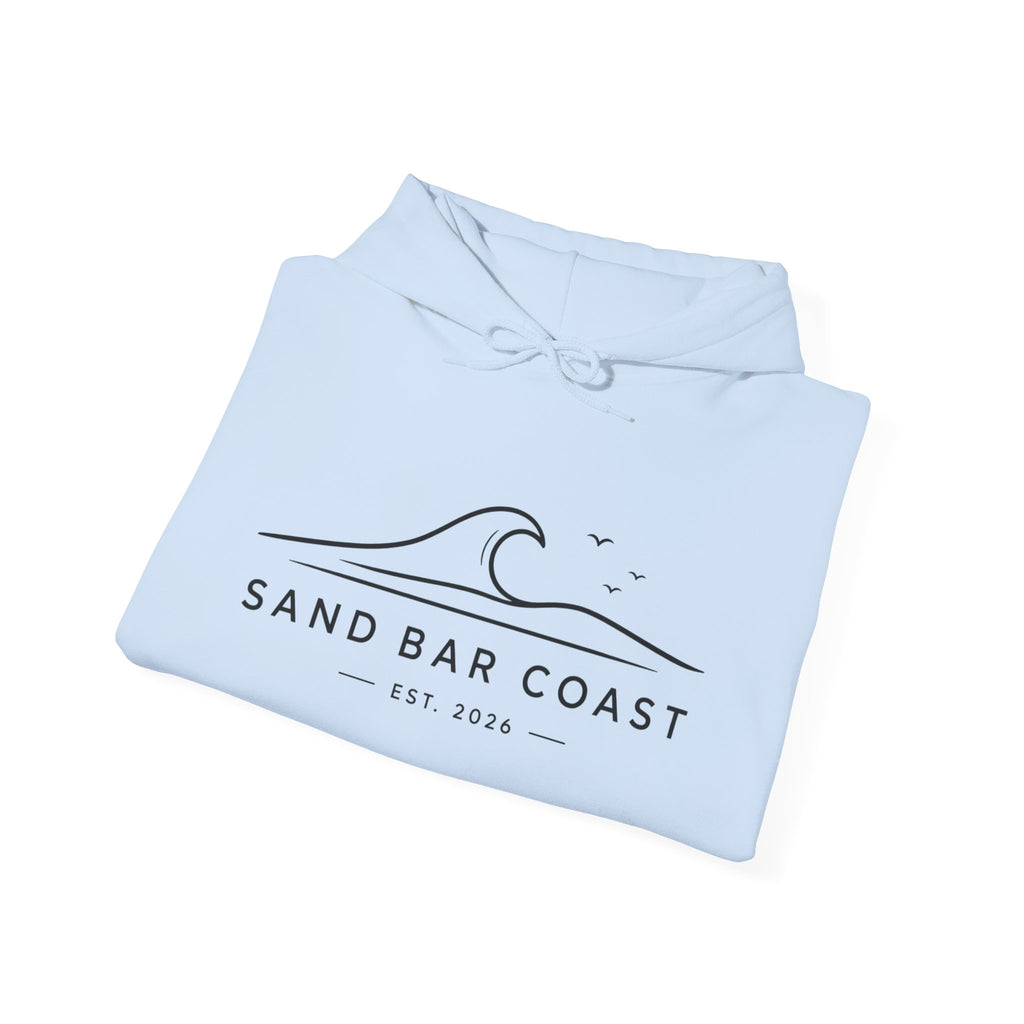 Sand Bar Coast Wave Hoodie