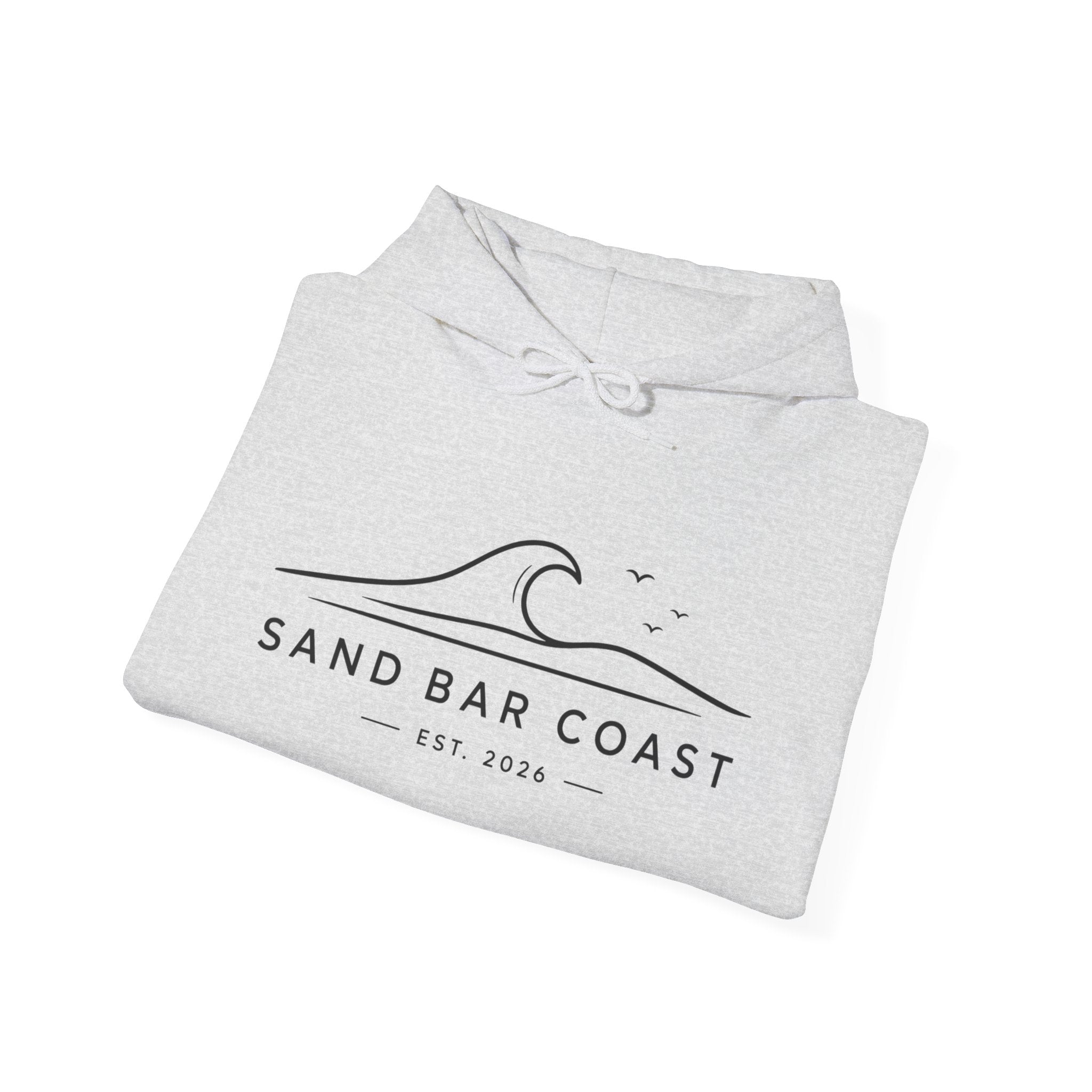 Sand Bar Coast Wave Hoodie
