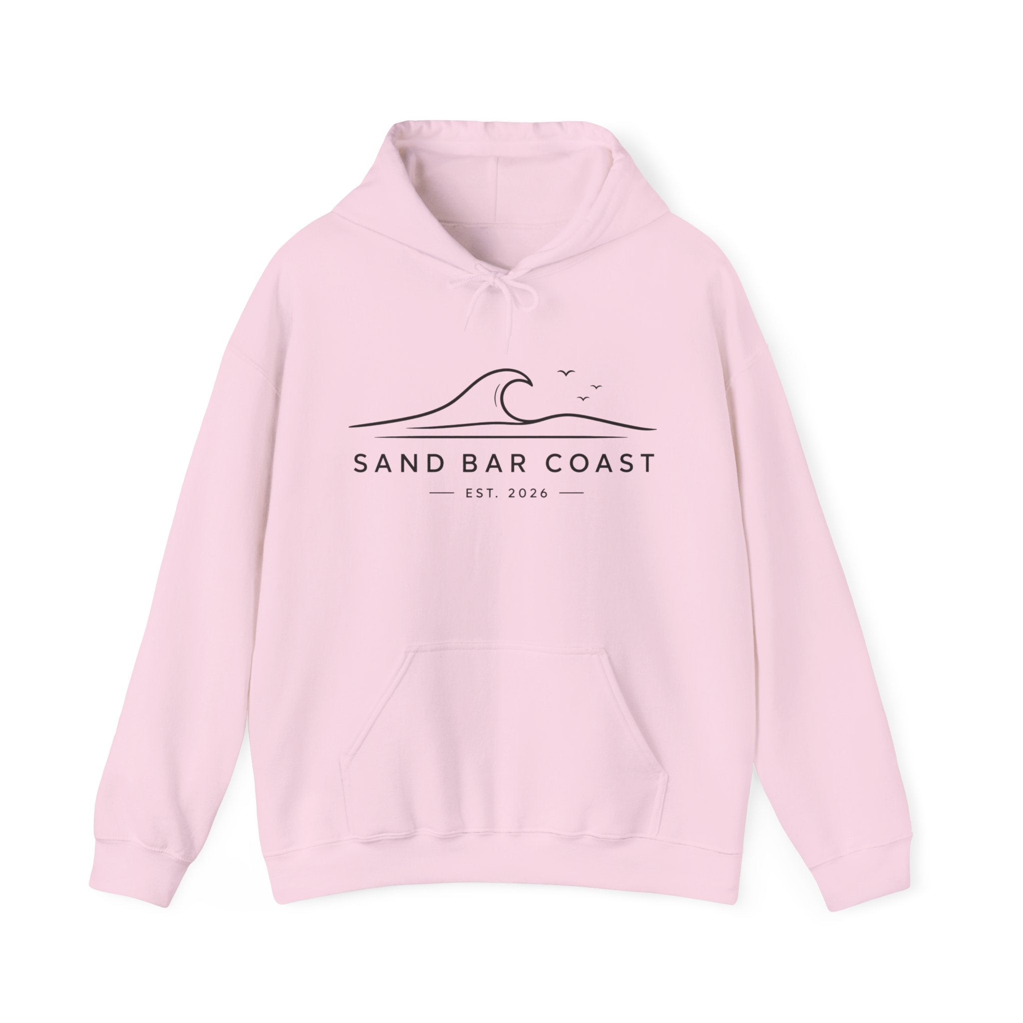 Sand Bar Coast Wave Hoodie