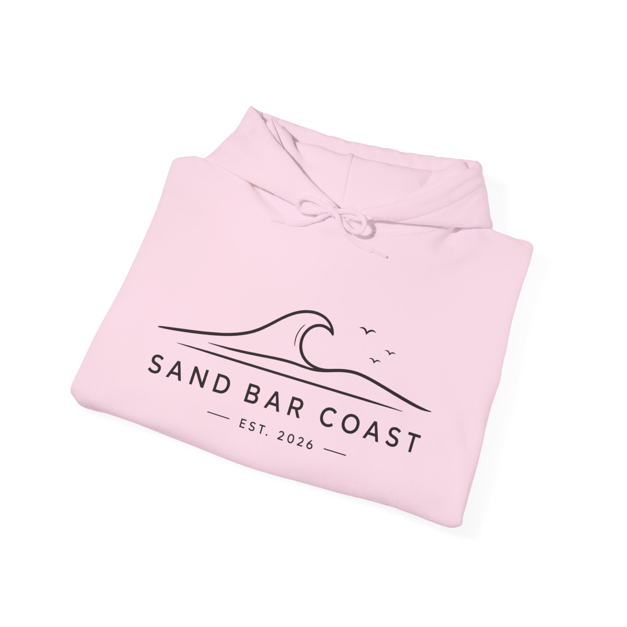 Sand Bar Coast Wave Hoodie