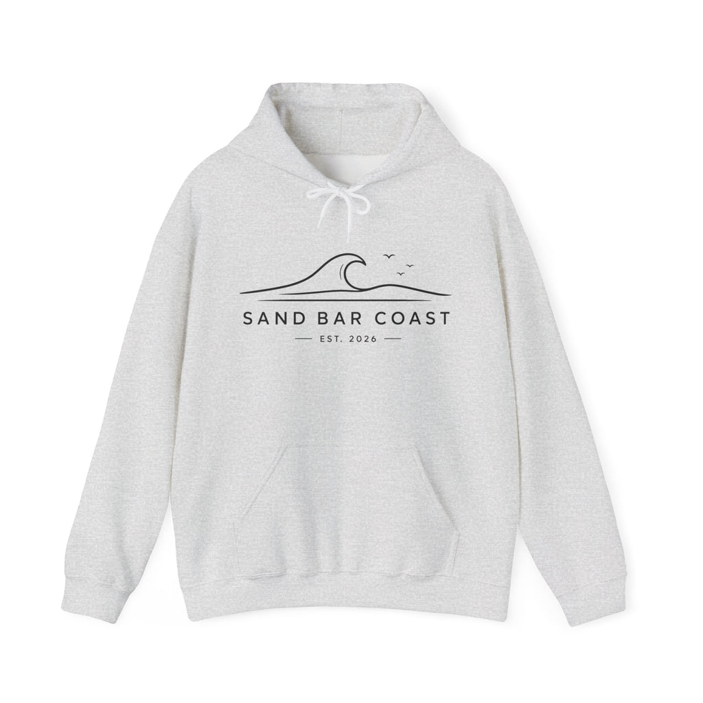 Sand Bar Coast Wave Hoodie