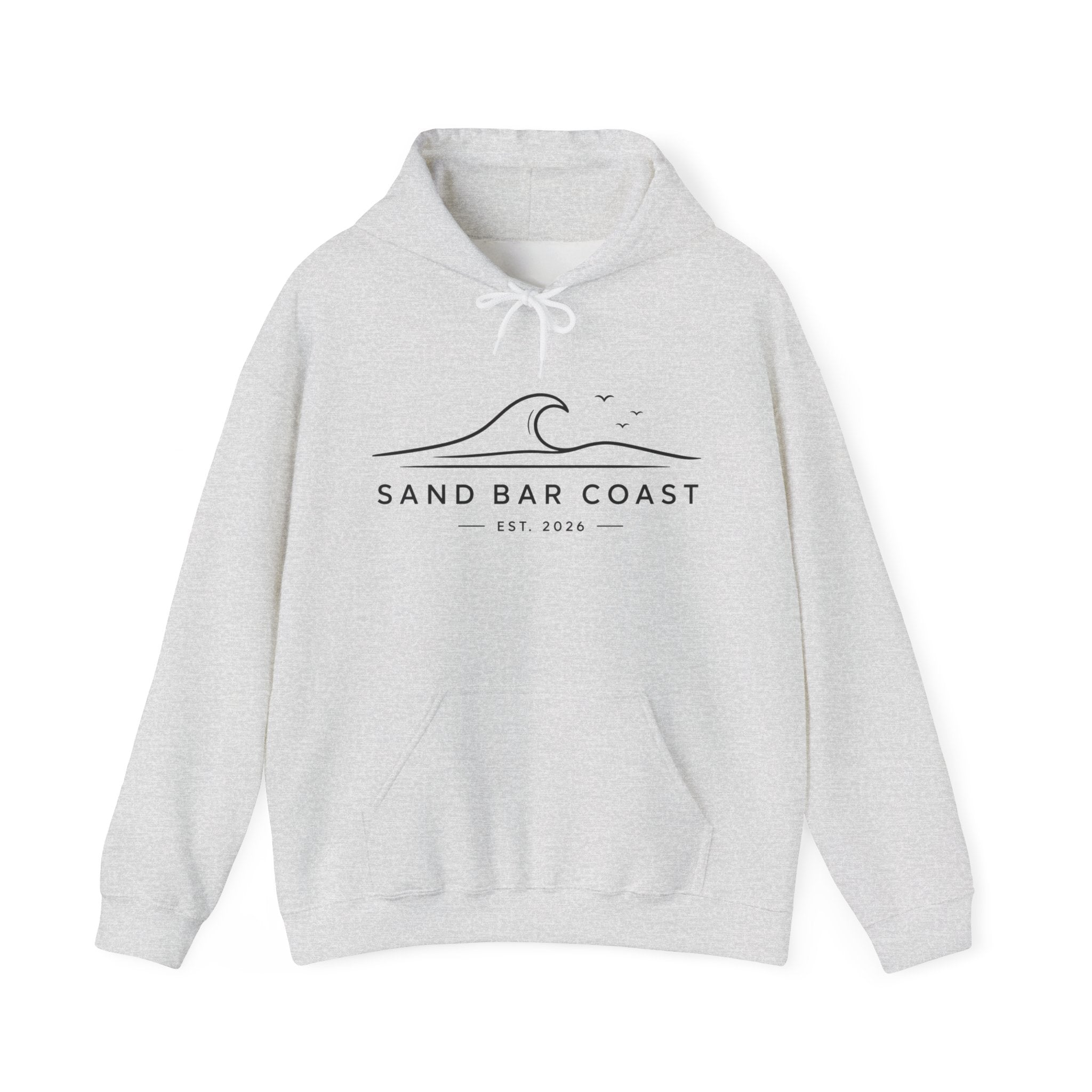 Sand Bar Coast Wave Hoodie