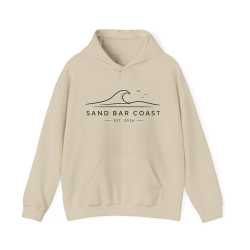 Sand Bar Coast Wave Hoodie